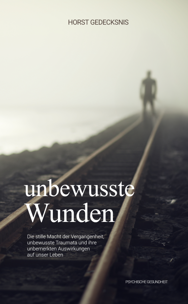 Buchcover „Unbewusste Wunden“ von Hypnosetherapeut Horst Gedecksnis im Kreis Schleswig Flensburg